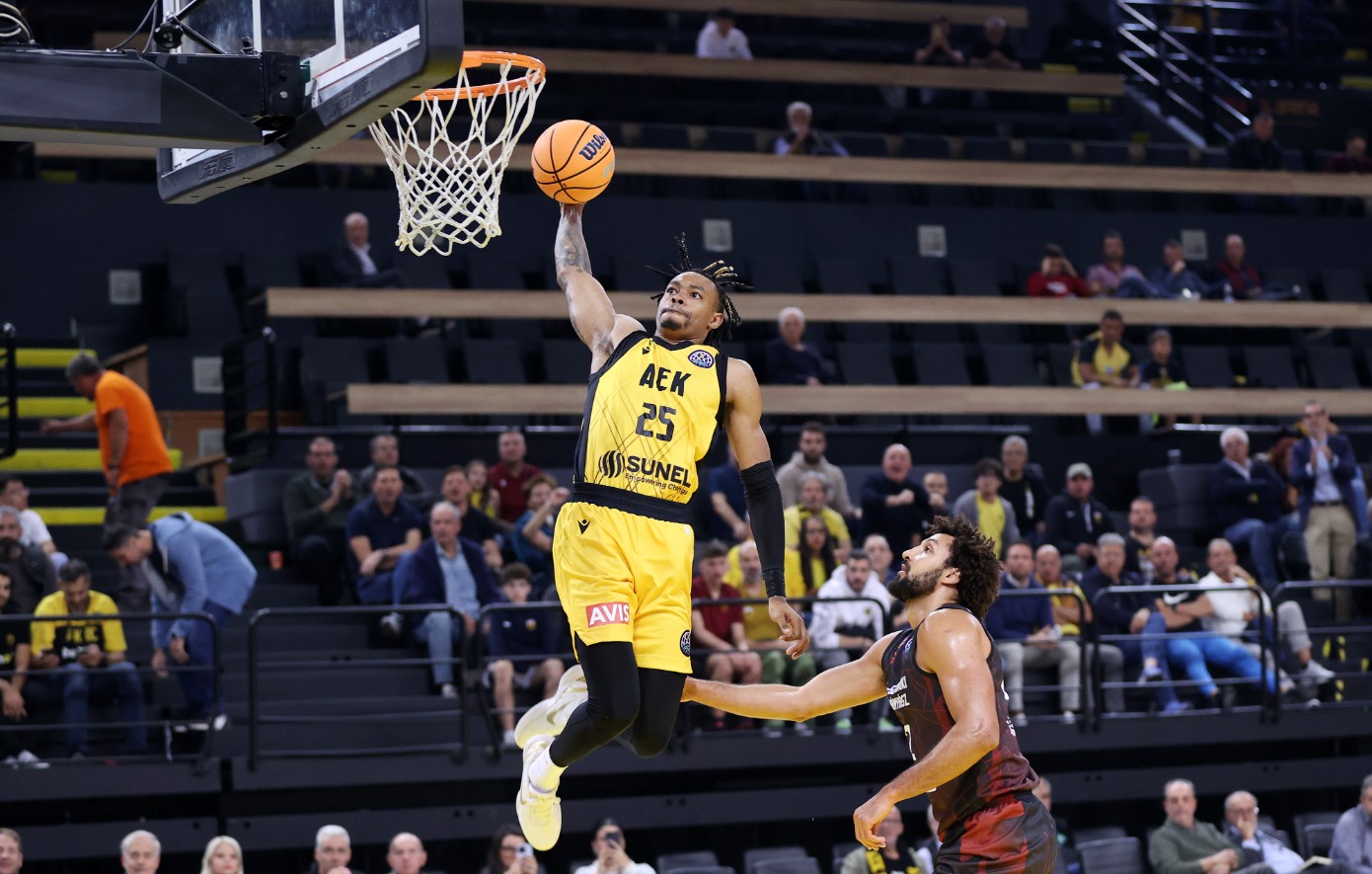 Basketball Champions League: Εύκολη νίκη της ΑΕΚ επί της Σολνόκι για το 2&#215;2