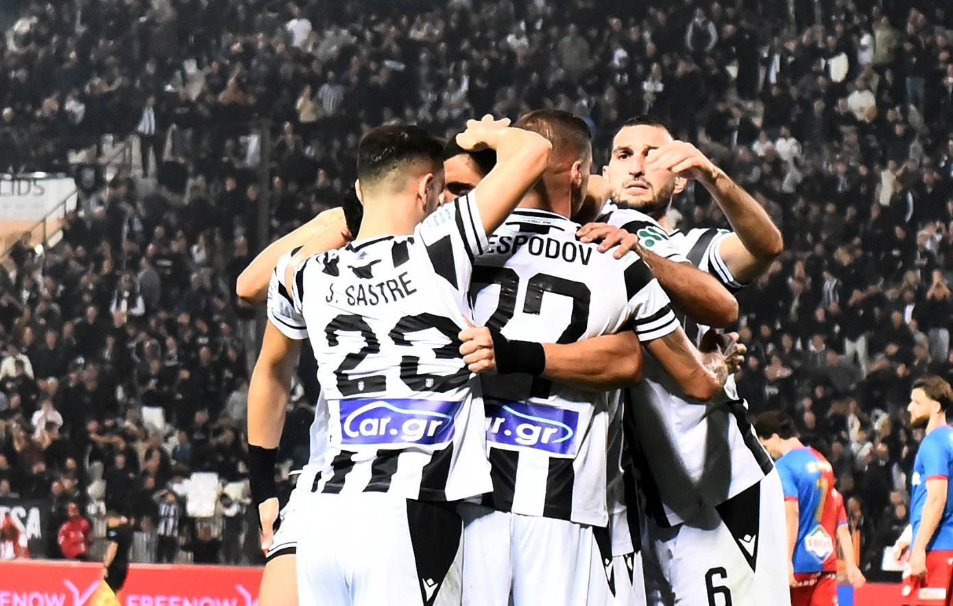 ΠΑΟΚ – Βόλος 3-0: Συνεχίζει στην κορυφή