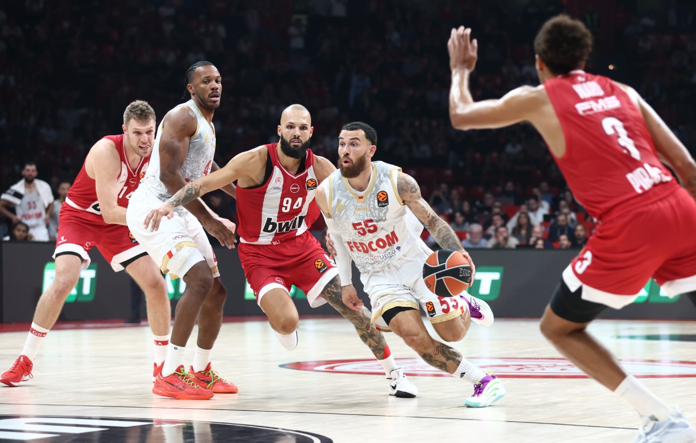 Ολυμπιακός &#8211; Μονακό 87-92: Νέα ήττα από τον Σπανούλη