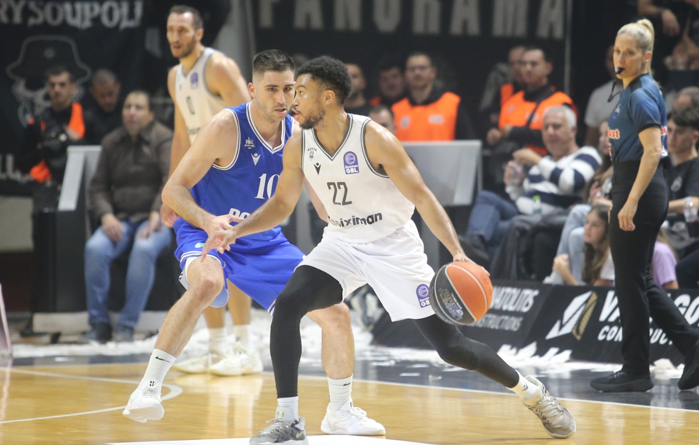 Stoiximan Basket League: Ο ΠΑΟΚ πήρε το ντέρμπι με τον Ηρακλή με ηγέτη τον Μπράουν
