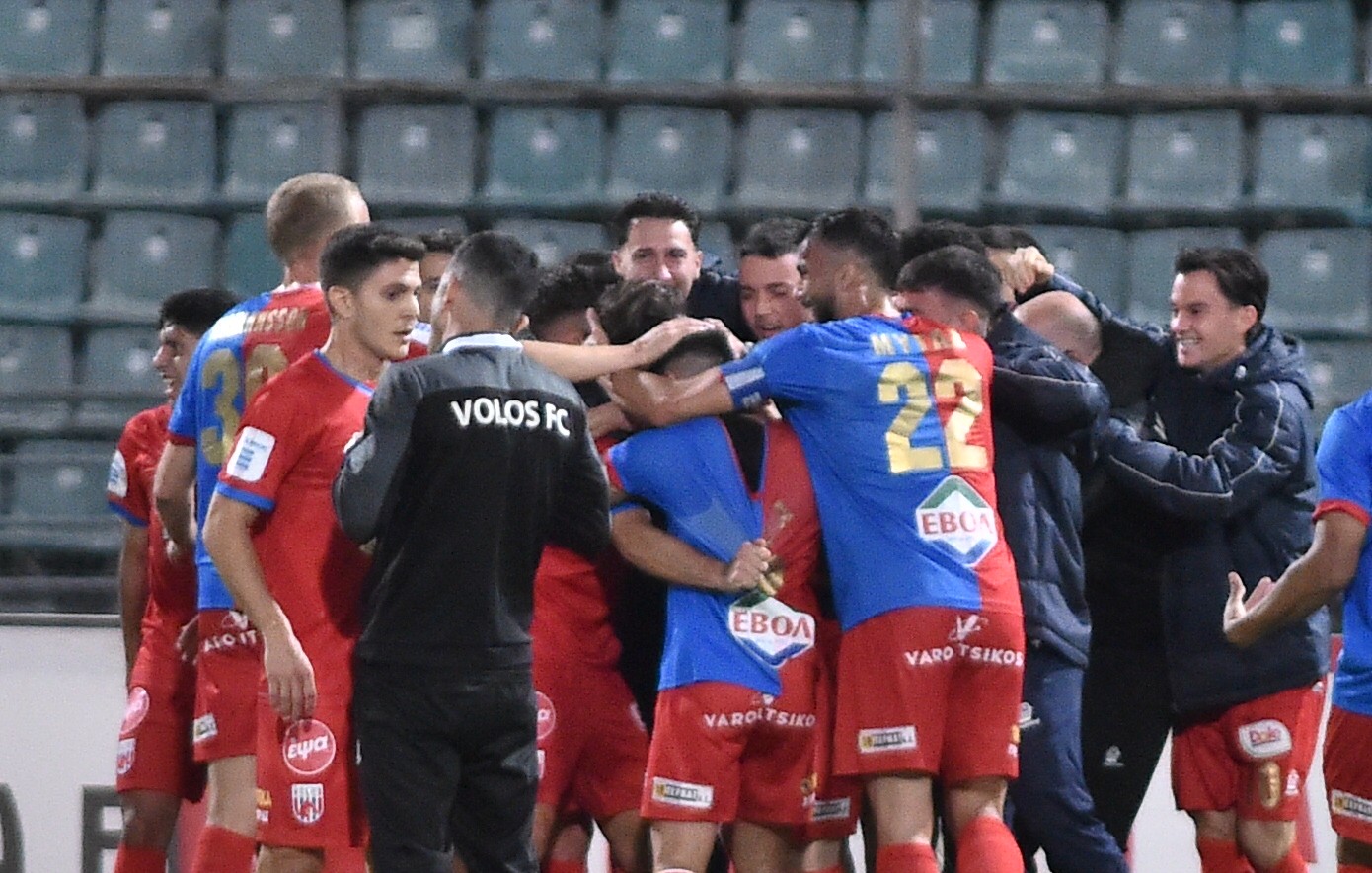 Βόλος &#8211; Πανσερραϊκός 2-1: Μπήκε στην 5άδα με λυτρωτή τον Λάμπρου
