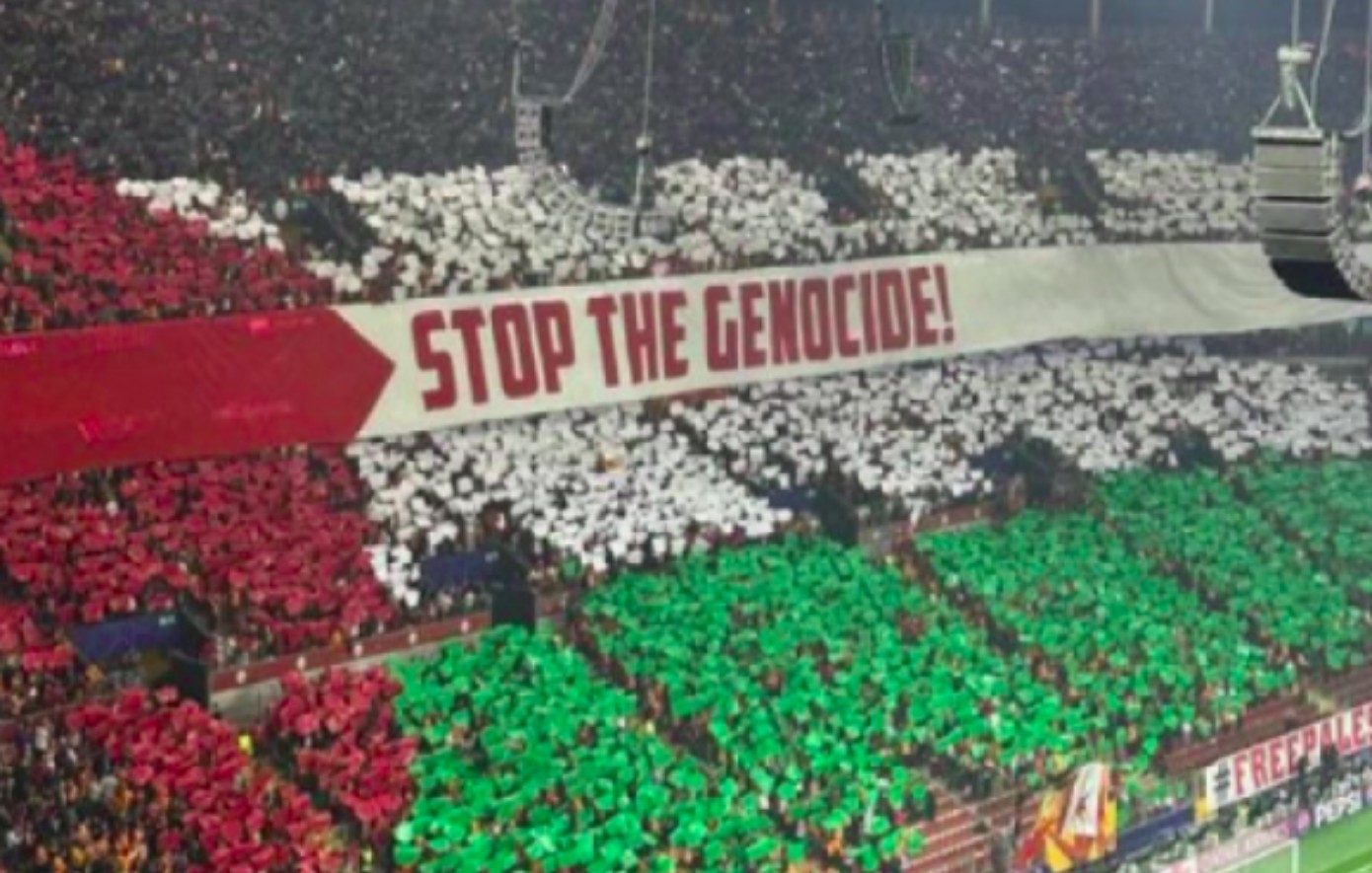 Champions League: Κορεό υπέρ της Παλαιστίνης στο Γαλατασαράι &#8211; Μπόντο Γκλιμτ