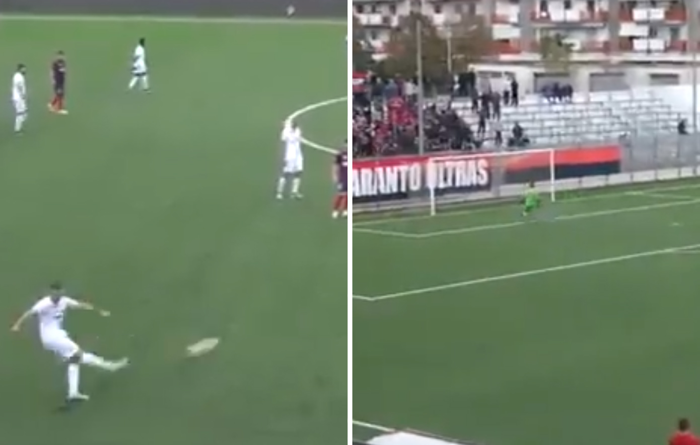 Απίστευτο γκολ στην Ιταλία: Ηθελε να τηρήσει το fair play και σκόραρε από τα 50 μέτρα