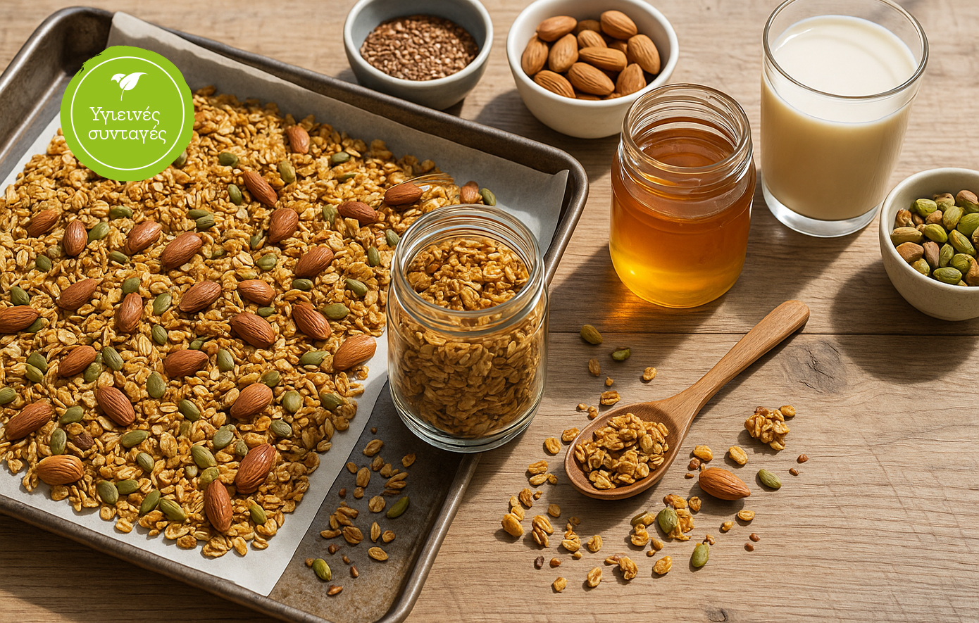 Η νοστιμότερη &amp; θρεπτικότερη granola