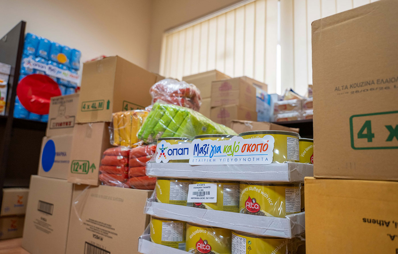 Η Εταιρική Υπευθυνότητα συνεχίζει να γίνεται πράξη μέσα από το πρόγραμμα «Μαζί για Καλό Σκοπό» - Ενίσχυση δομών και φορέων τοπικών κοινωνιών σε όλη την Ελλάδα για 3η συνεχή χρονιά με τη βοήθεια των συνεργατών του δικτύου ΟΠΑΠ Η Εταιρική Υπευθυνότητα συνεχίζει να γίνεται πράξη μέσα από το πρόγραμμα «Μαζί για Καλό Σκοπό» - Ενίσχυση δομών και φορέων τοπικών κοινωνιών σε όλη την Ελλάδα για 3η συνεχή χρονιά με τη βοήθεια των συνεργατών του δικτύου ΟΠΑΠ