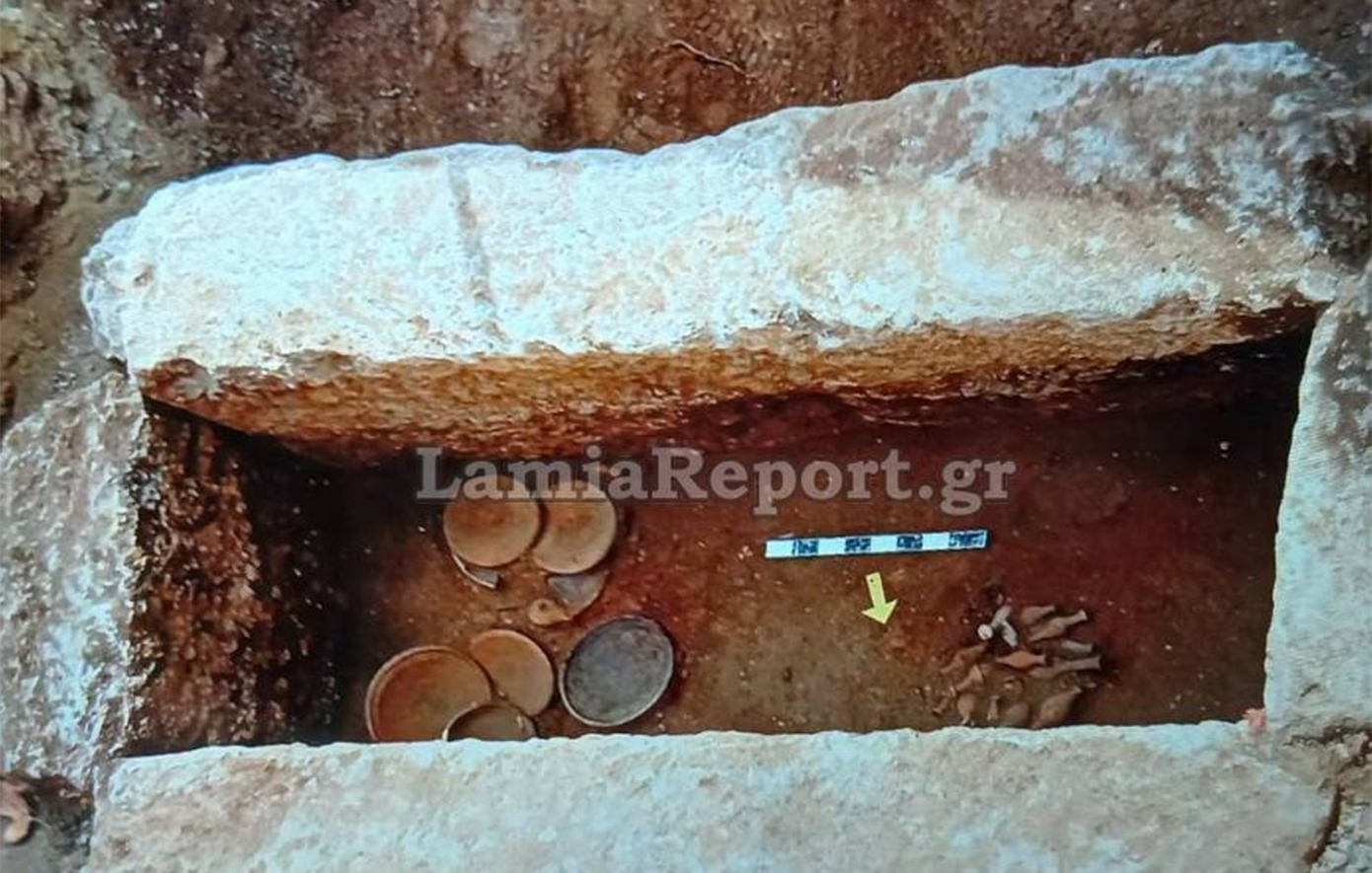 Νέα αρχαιολογικά ευρήματα στη Φθιώτιδα αποκάλυψαν τα δημοτικά έργα