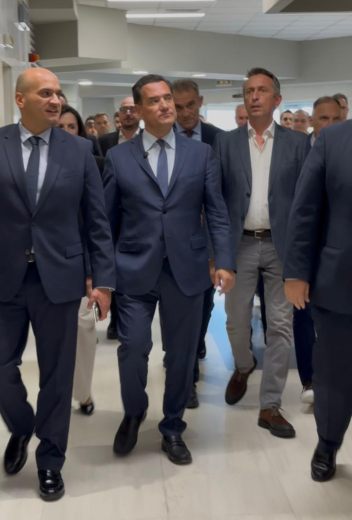 Επίσκεψη του Υπουργού Υγείας Άδωνι Γεωργιάδη στο Γενικό Νοσοκομείο Καλαμάτας