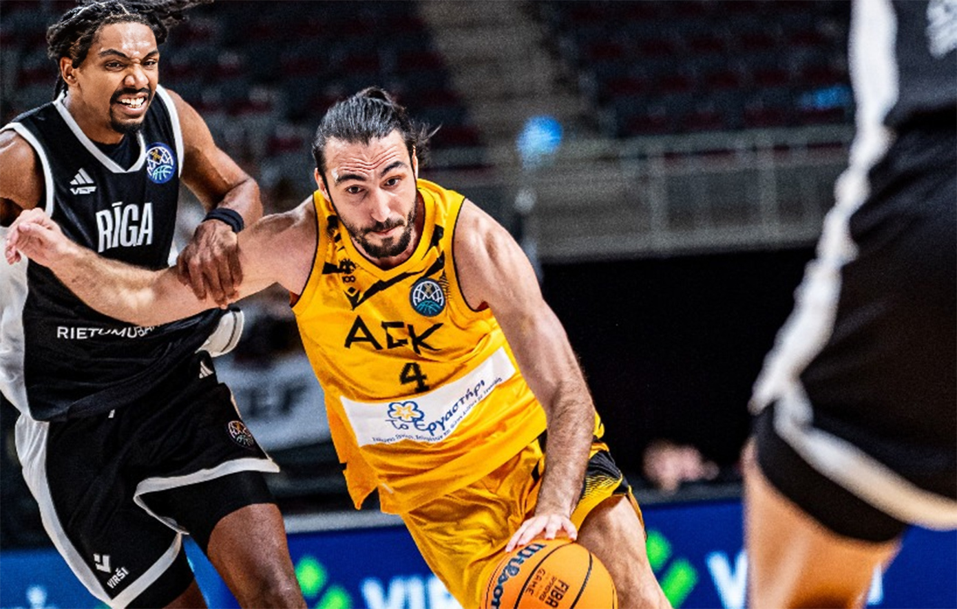 BCL: Με το δεξί η ΑΕΚ, πέρασε με 69-53 από τη Ρίγα