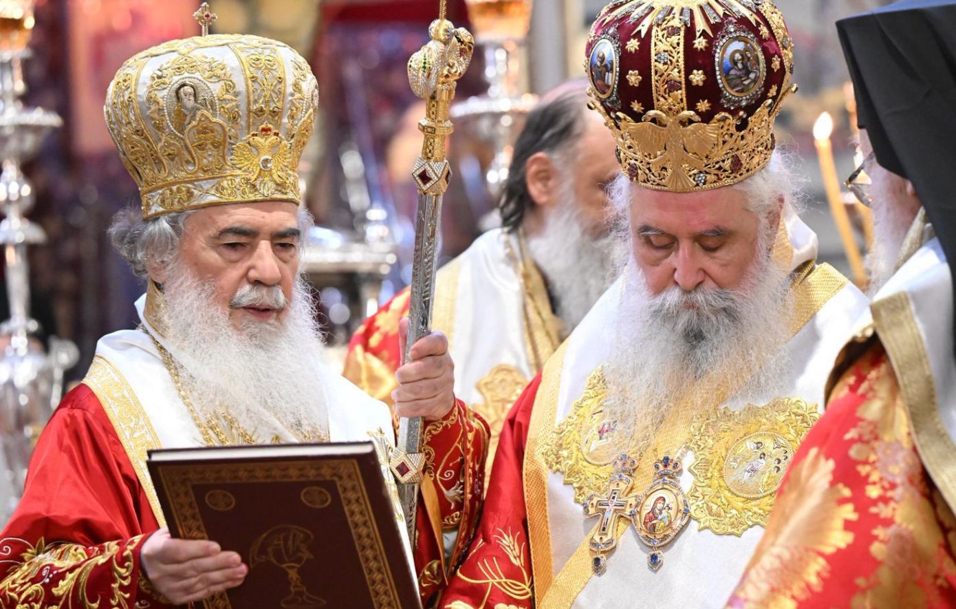 Προκαταρκτική συμφωνία για τη Μονή Σινά επιβεβαιώνει ο Γεραπετρίτης &#8211; Χειροτονήθηκε Αρχιεπίσκοπος Σινά ο Συμεών