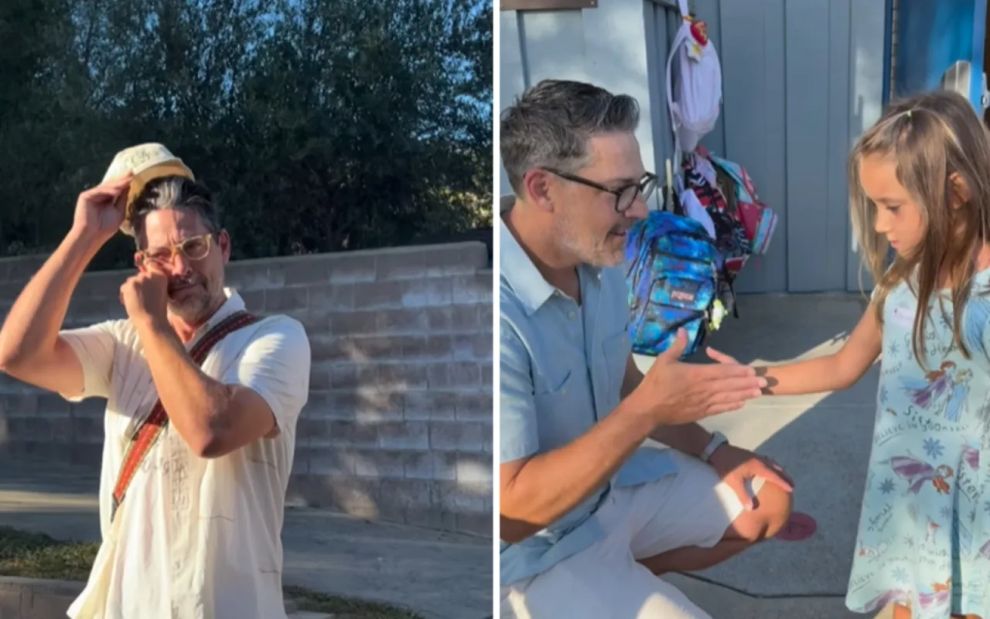 Έκλαιγε κάθε πρωί στον παιδικό μέχρι που οι γονείς της βρήκαν αυτό το απίθανο κόλπο