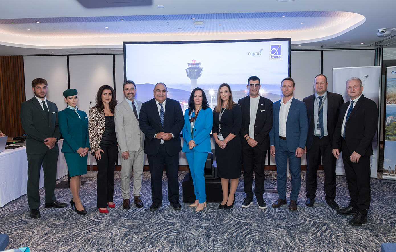 Χειμώνας στο νησί: Η Cyprus Airways και ο Διεθνής Αερολιμένας Αθηνών διοργάνωσαν επιχειρηματική και ενημερωτική εκδήλωση