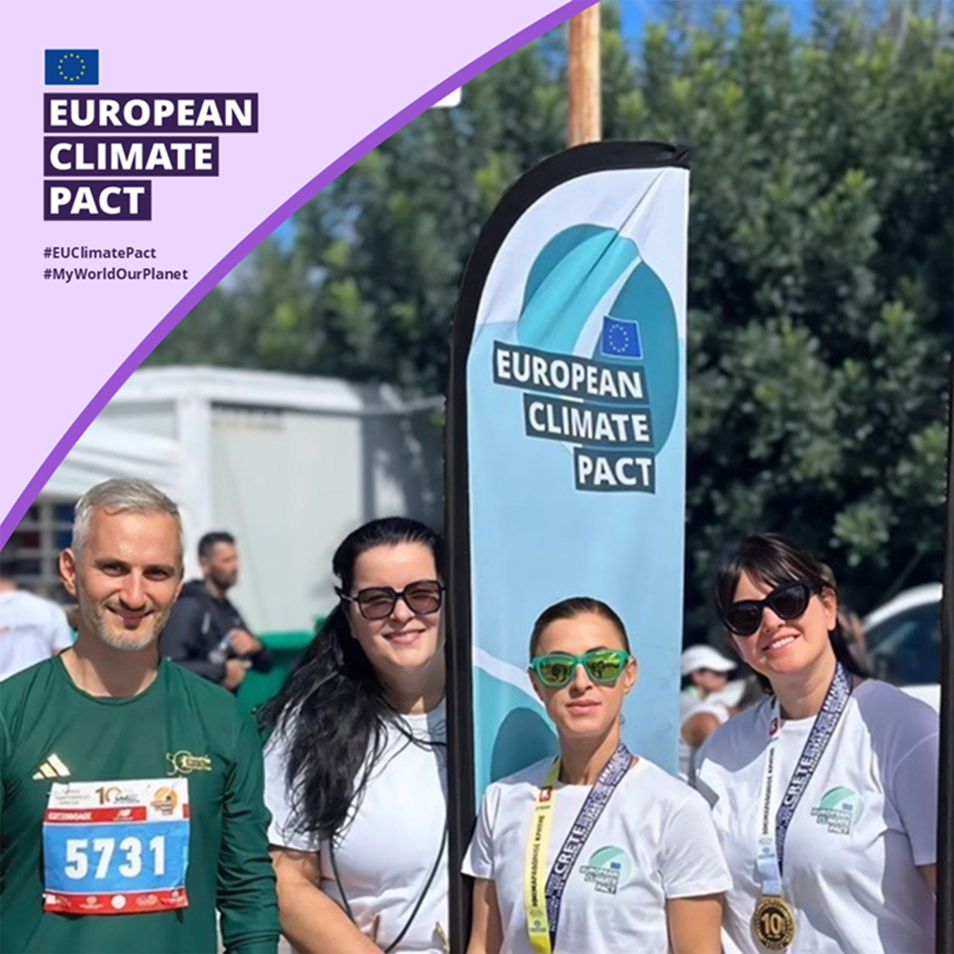 «Τα Δέντρα της Κλιματικής Δέσμευσης», στο πλαίσιο του 10ου Διεθνούς Ημιμαραθωνίου Κρήτης