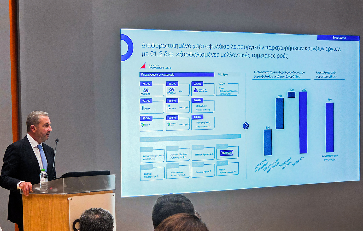 Αλ. Εξάρχου (AKTOR): «Τα καλύτερα είναι μπροστά μας» &#8211; Στρατηγική στροφή σε ενέργεια και ΑΠΕ