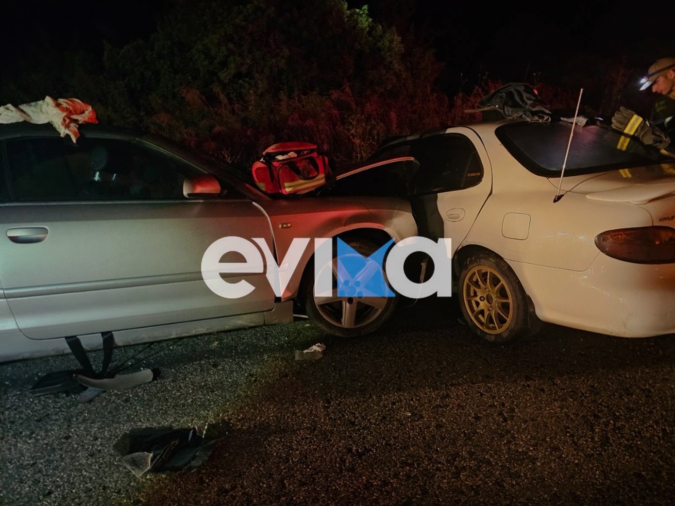 Ένας νεκρός και εφτά τραυματίες από το σοβαρό τροχαίο στην Εύβοια