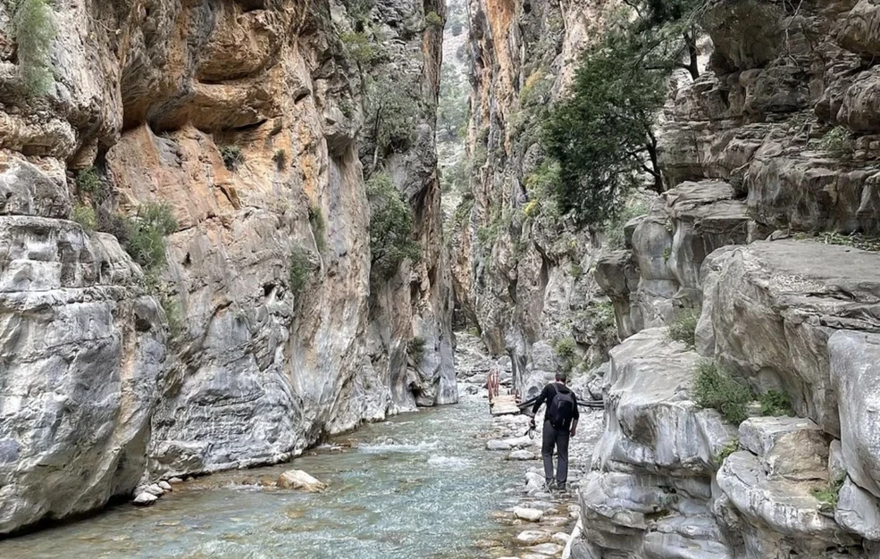 Κλειστό αύριο το φαράγγι της Σαμαριάς λόγω πρόβλεψης για ισχυρές βροχές και καταιγίδες