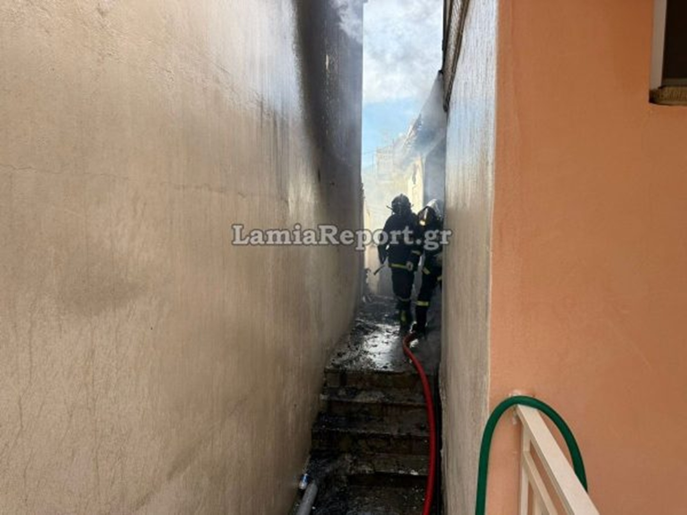 Τραγωδία με έναν νεκρό στη Λαμία, μετά από πυρκαγιά