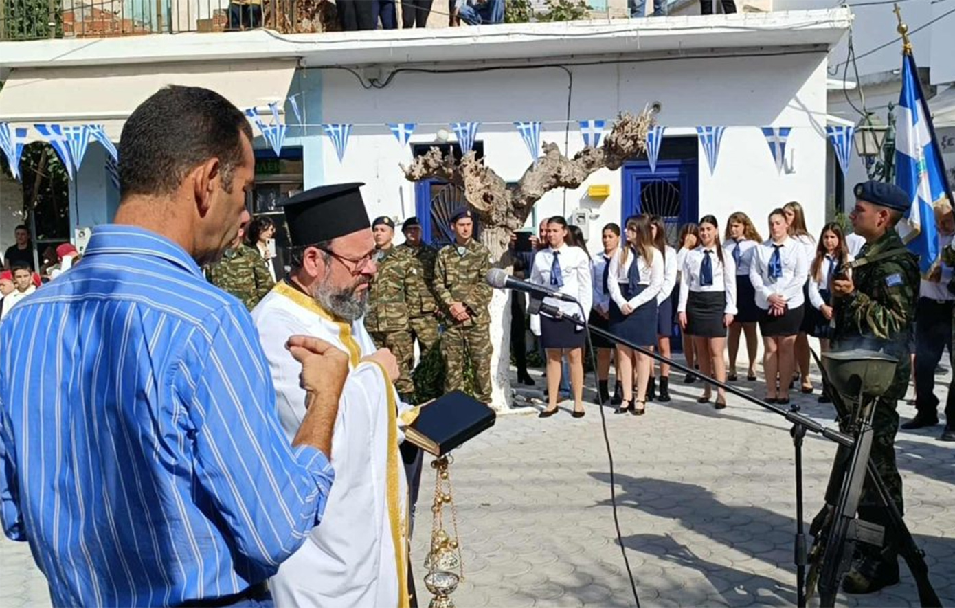 Οι κάτοικοι των Φούρνων Κορσεών τίμησαν με υπερηφάνεια την Εθνική Επέτειο της 28ης Οκτωβρίου