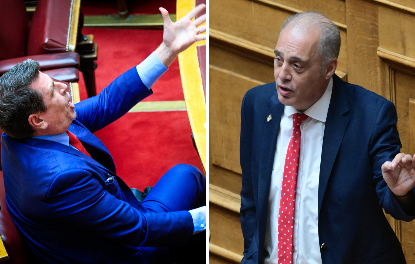 Καυγάς Καιρίδη &#8211; Βελόπουλου στη Βουλή: «Φέρε τα λεφτά από τη Γερμανία» &#8211; «Δεν θα βγεις ούτε βουλευτής στις επόμενες εκλογές»