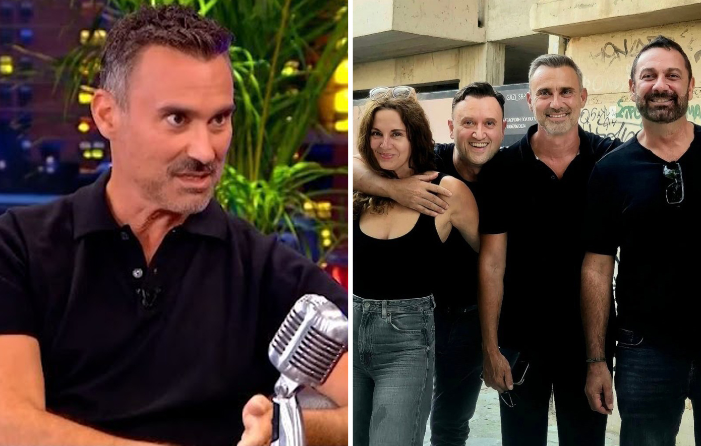 O Γιώργος Καπουτζίδης απαντά για τη χαμογελαστή φωτογραφία που προκάλεσε σάλο μετά την κηδεία του Γεράσιμου Μιχελή