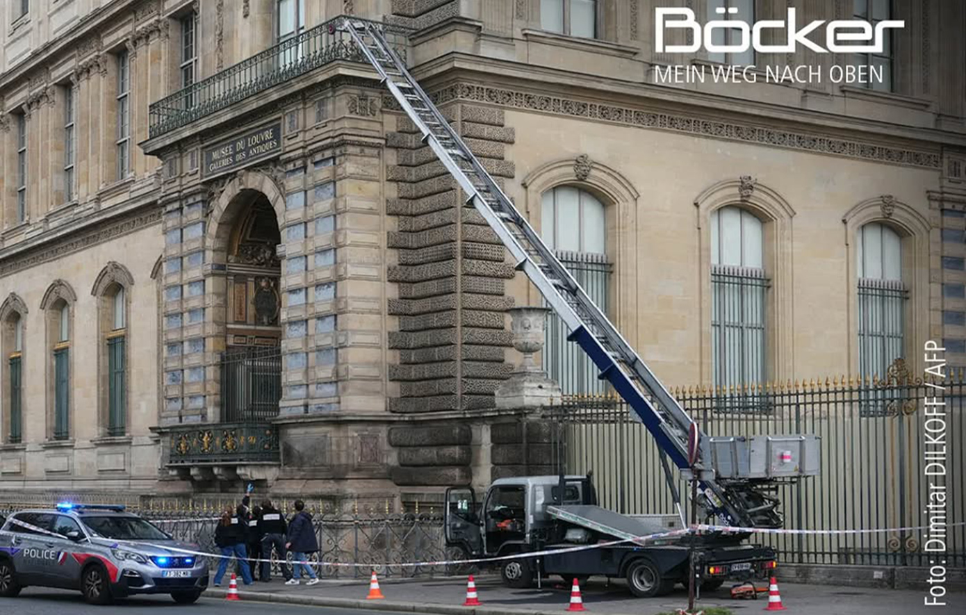 Η εταιρεία Böcker «εκμεταλλεύτηκε» με χιούμορ τη ληστεία στο Λούβρο: Μεταφέρει τους θησαυρούς σας αθόρυβα, σαν ψίθυρος