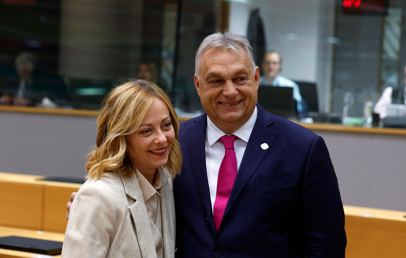 Ιταλία: Συνάντηση Μελόνι – Όρμπαν με θέμα τις μεταναστευτικές ροές