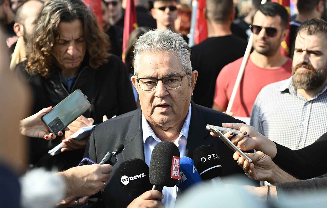 Κουτσούμπας στην πανελλαδική απεργία κατά του νομοσχεδίου: Το παρόν και το μέλλον των εργαζομένων δεν είναι η 13ωρη σκλαβιά, είναι το 7ωρο