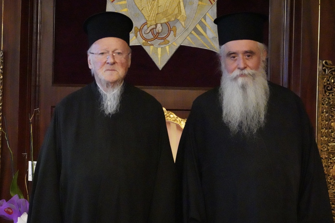 Στο Φανάρι ο νέος ηγούμενος της Μονής Σινά κ. Συμεών – Συναντήθηκε με τον Οικουμενικό Πατριάρχη
