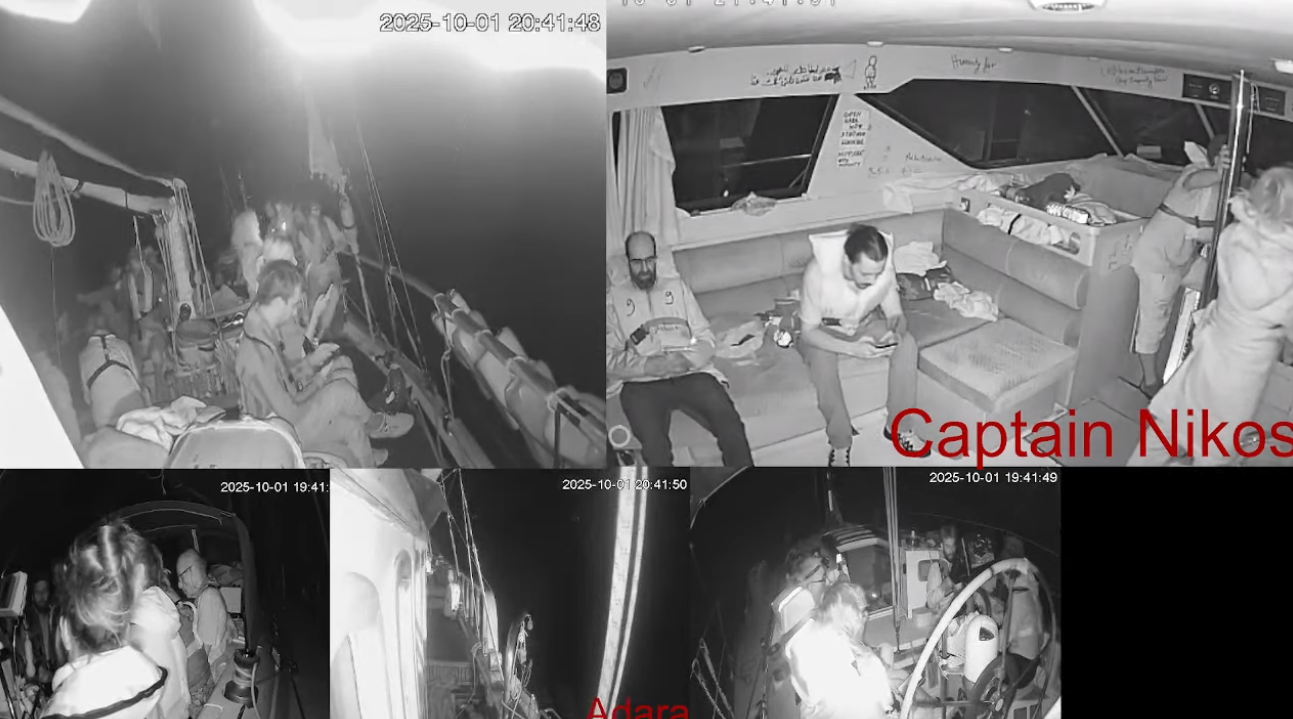 Live η πορεία του στολίσκου που κατευθύνεται στη Γάζα &#8211; Κατηγορίες για «επιχείρηση εκφοβισμού» από το Ισραήλ