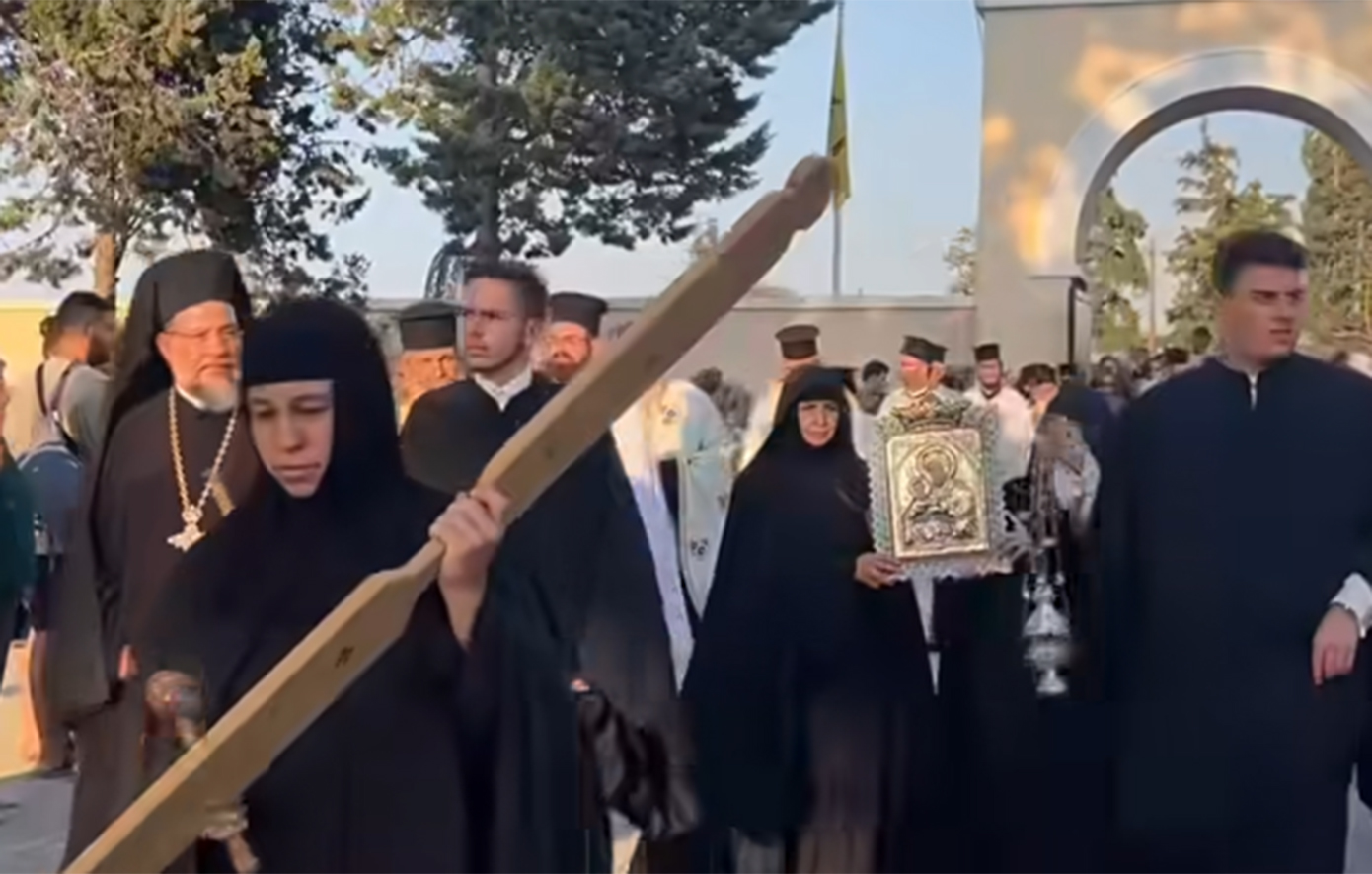 Θεσσαλονίκη: Υποδοχή εικόνας Παναγίας Φανερωμένης «Βαθυρρύακος» στο πλαίσιο των εκδηλώσεων για τον Άγιο Δημήτριο