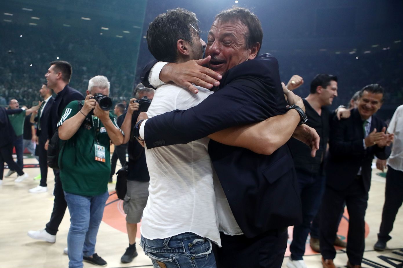 Δημήτρης Γιαννακόπουλος: Απόλυτη στήριξη στον Αταμάν και αιχμές προς τους παίκτες του Παναθηναϊκού