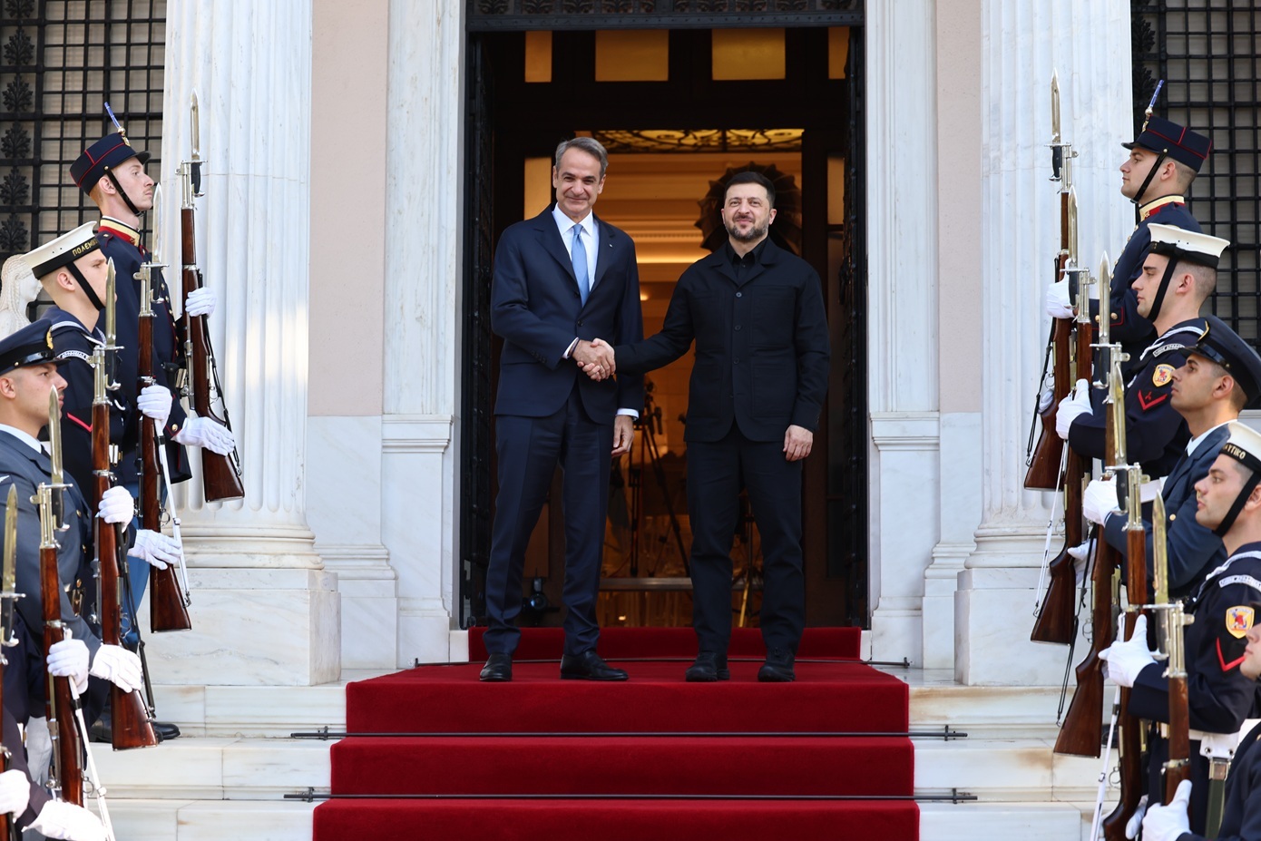 Μητσοτάκης: «Η Ουκρανία θα έχει άμεση πρόσβαση σε αξιόπιστη ενέργεια» &#8211; Ζελένσκι: «Ευχαριστούμε την Ελλάδα και τον Τραμπ»