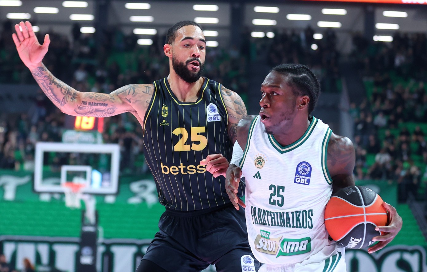 Stoiximan Basket League: Δύσκολη νίκη του Παναθηναϊκού επί του εξαιρετικού Άρη