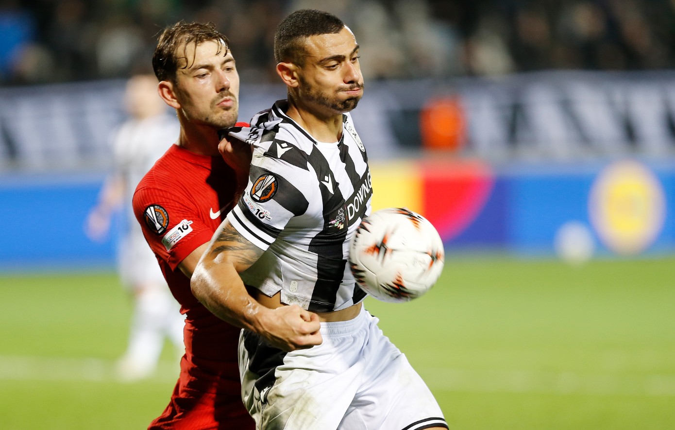 ΠΑΟΚ &#8211; Μπραν 1-1: Έχασε τη νίκη στο 89&#8242;