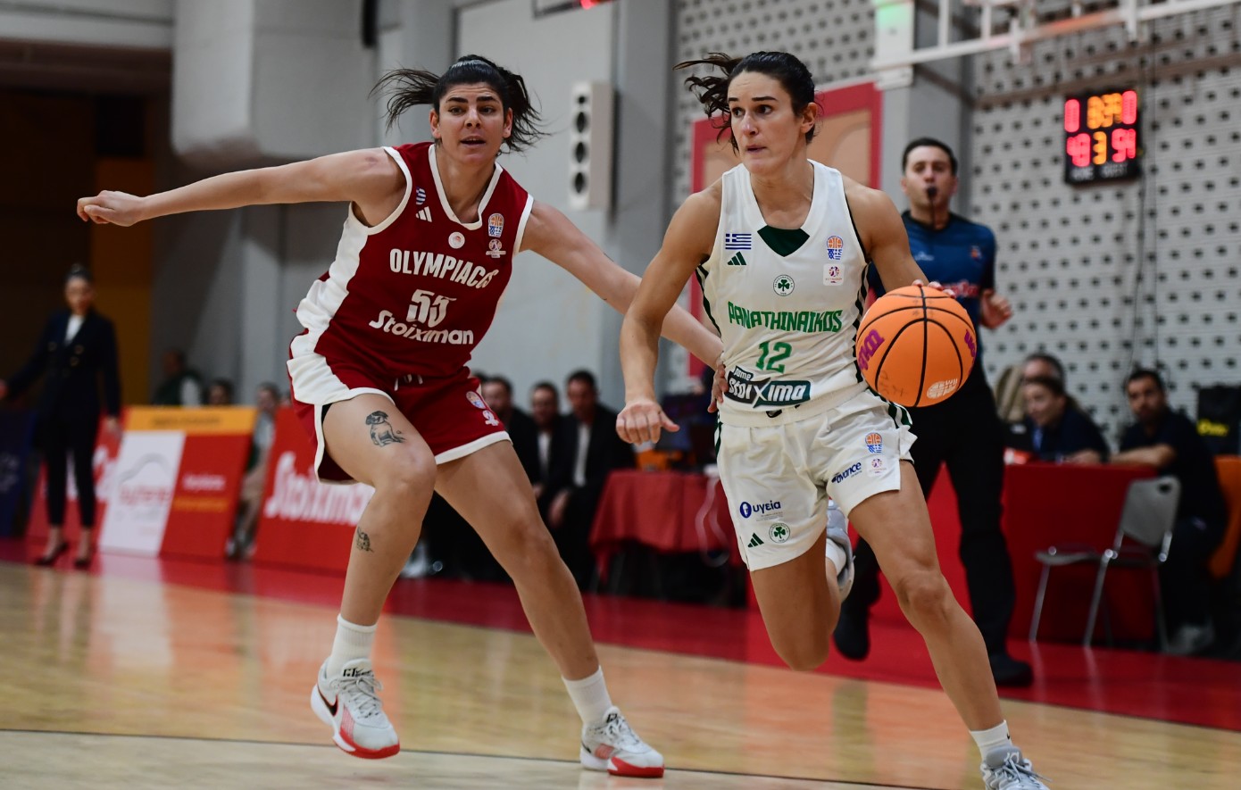 Ολυμπιακός – Παναθηναϊκός 88-97: Πράσινο το ντέρμπι στο μπάσκετ γυναικών
