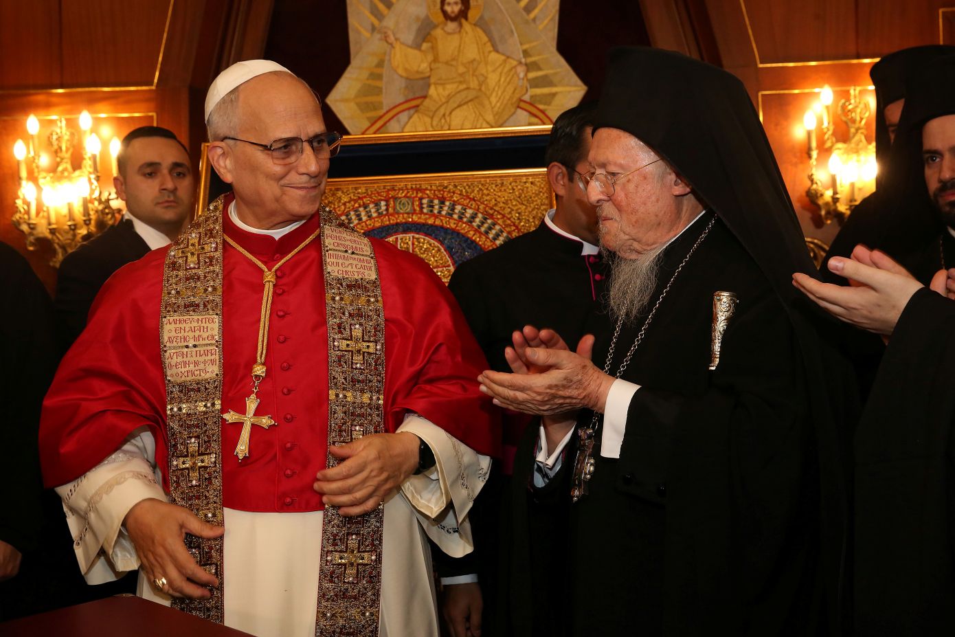 Η ερονική εορτή για τον Άγιο Ανδρέα με τον Οικουμενικό Πατριάρχη και τον Πάπα