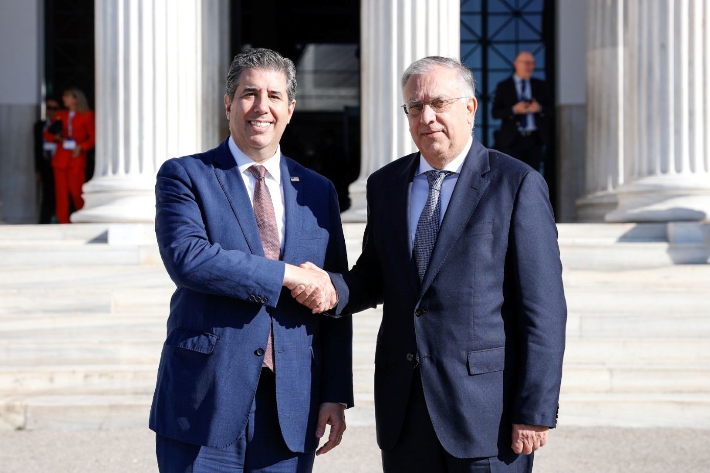 Συνάντηση Θεοδωρικάκου με αναπληρωτή υπουργό Εξωτερικών ΗΠΑ: Στο τραπέζι LNG, logistics και στρατηγική συνεργασία