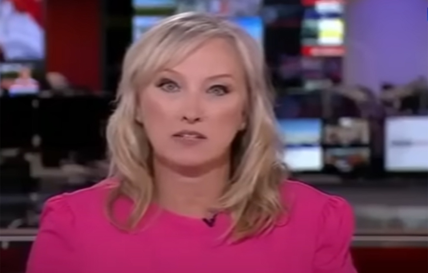Η έκφραση του προσώπου παρουσιάστριας του BBC που παραβίασε τους κανόνες αμεροληψίας και βίντεο που έγινε viral