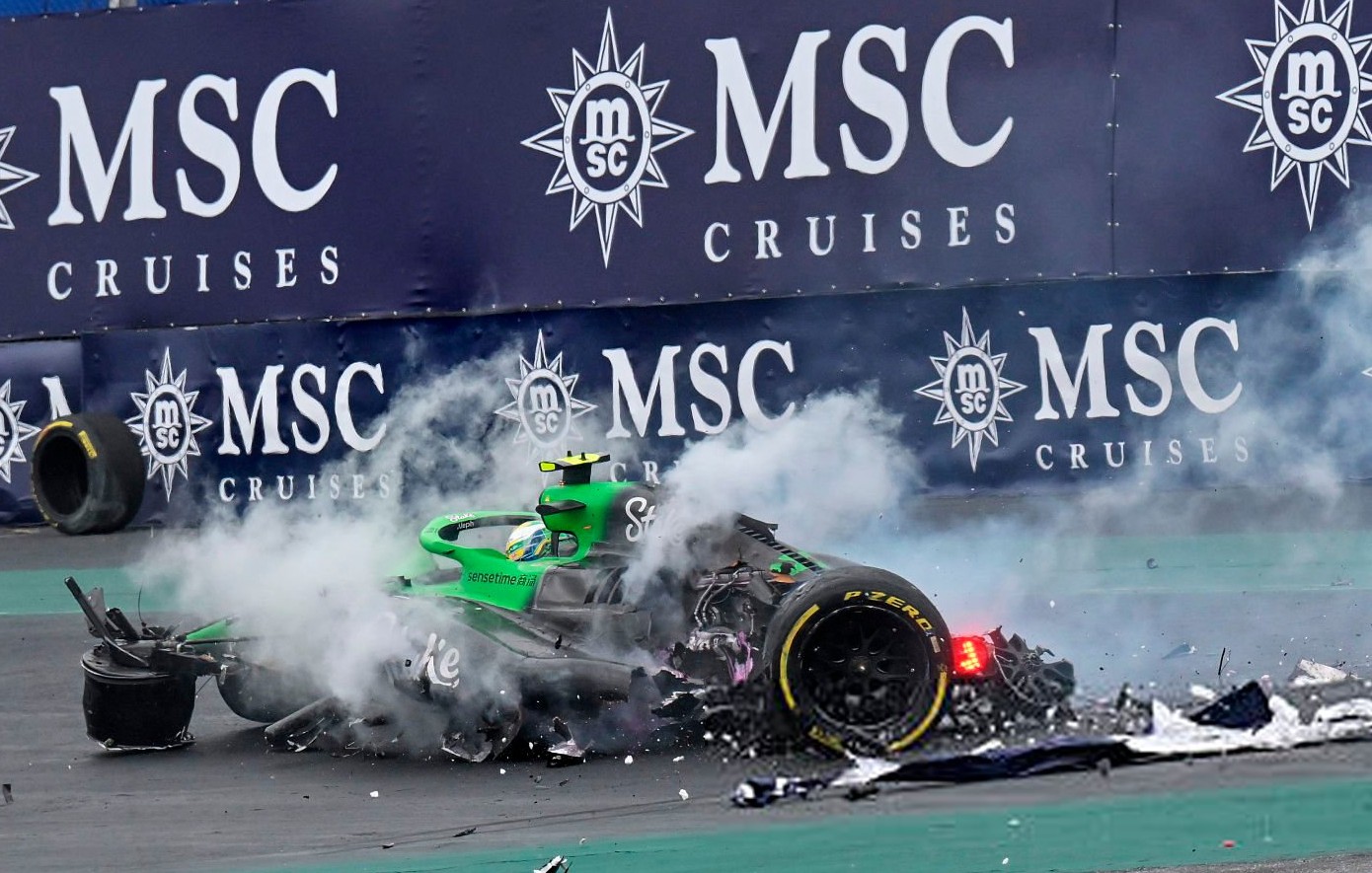 Formula 1: Τρομακτικό ατύχημα του Μπορτολέτο, διαλύθηκε το μονοθέσιο