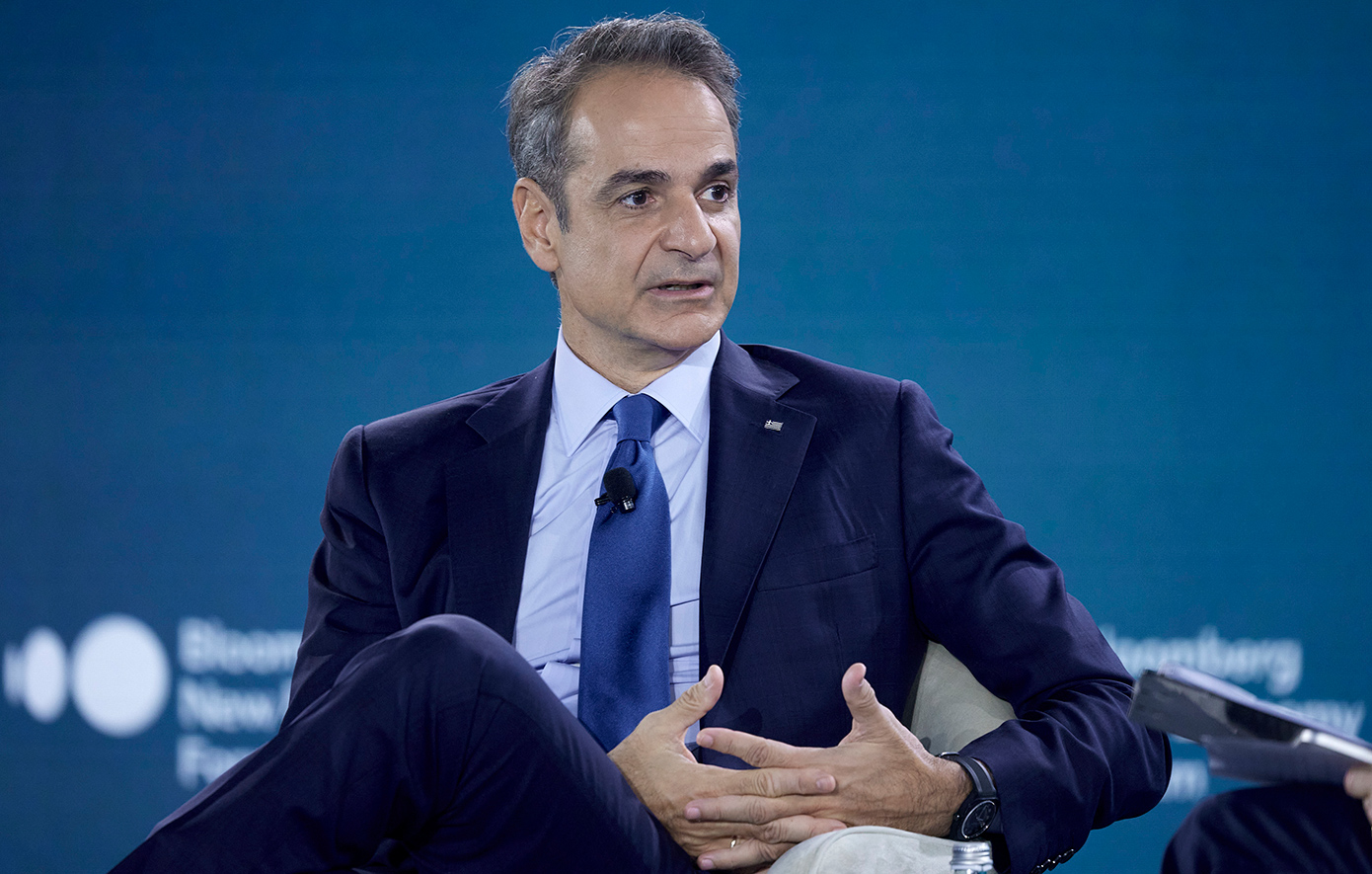 Κυριάκος Μητσοτάκης στο Bloomberg: Είμαι αισιόδοξος για τις επιδόσεις της ελληνικής οικονομίας