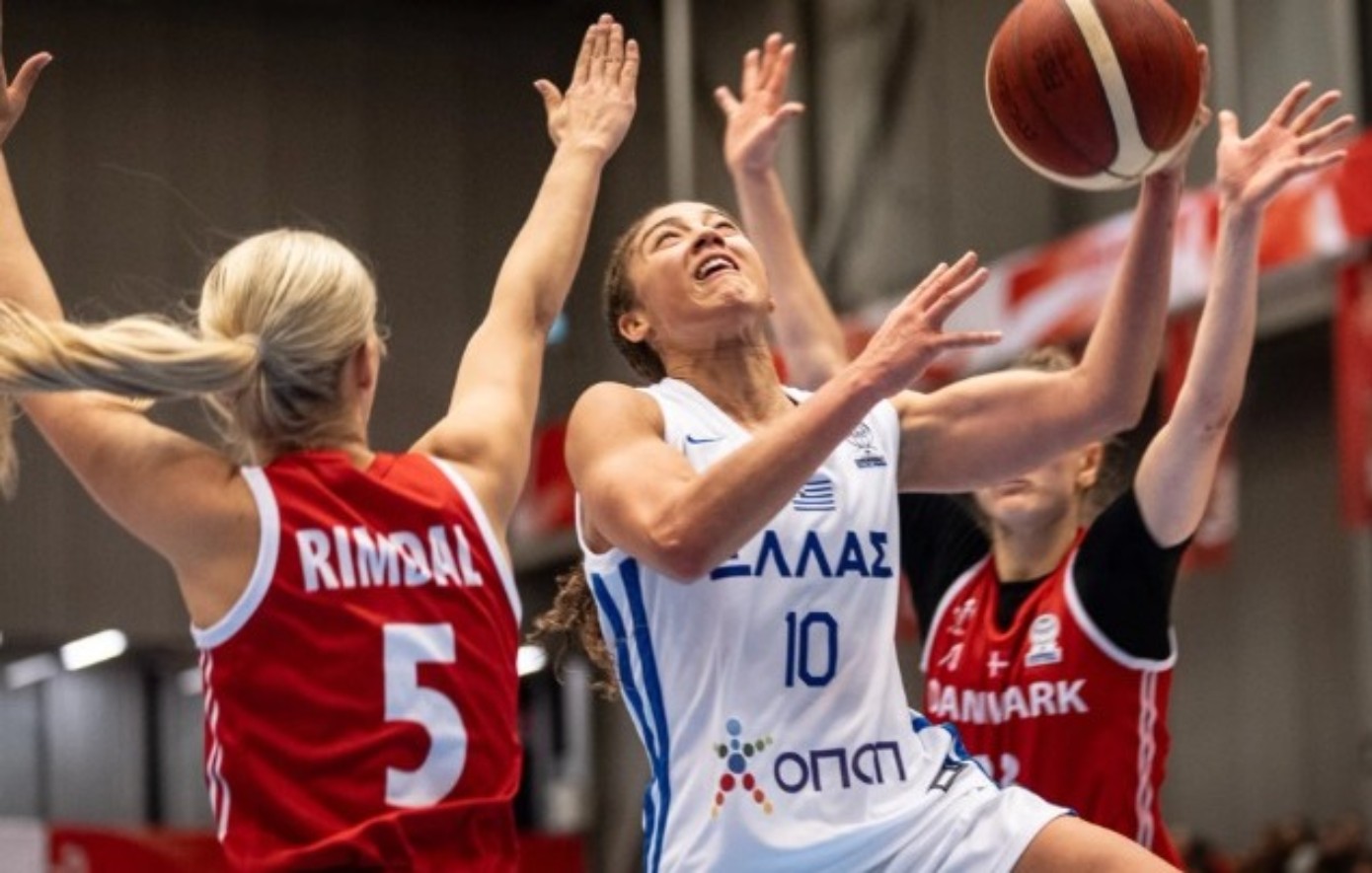 Δανία &#8211; Ελλάδα 83-97: Δεύτερη συνεχόμενη νίκη στα προκριματικά του Eurobasket Γυναικών 2027