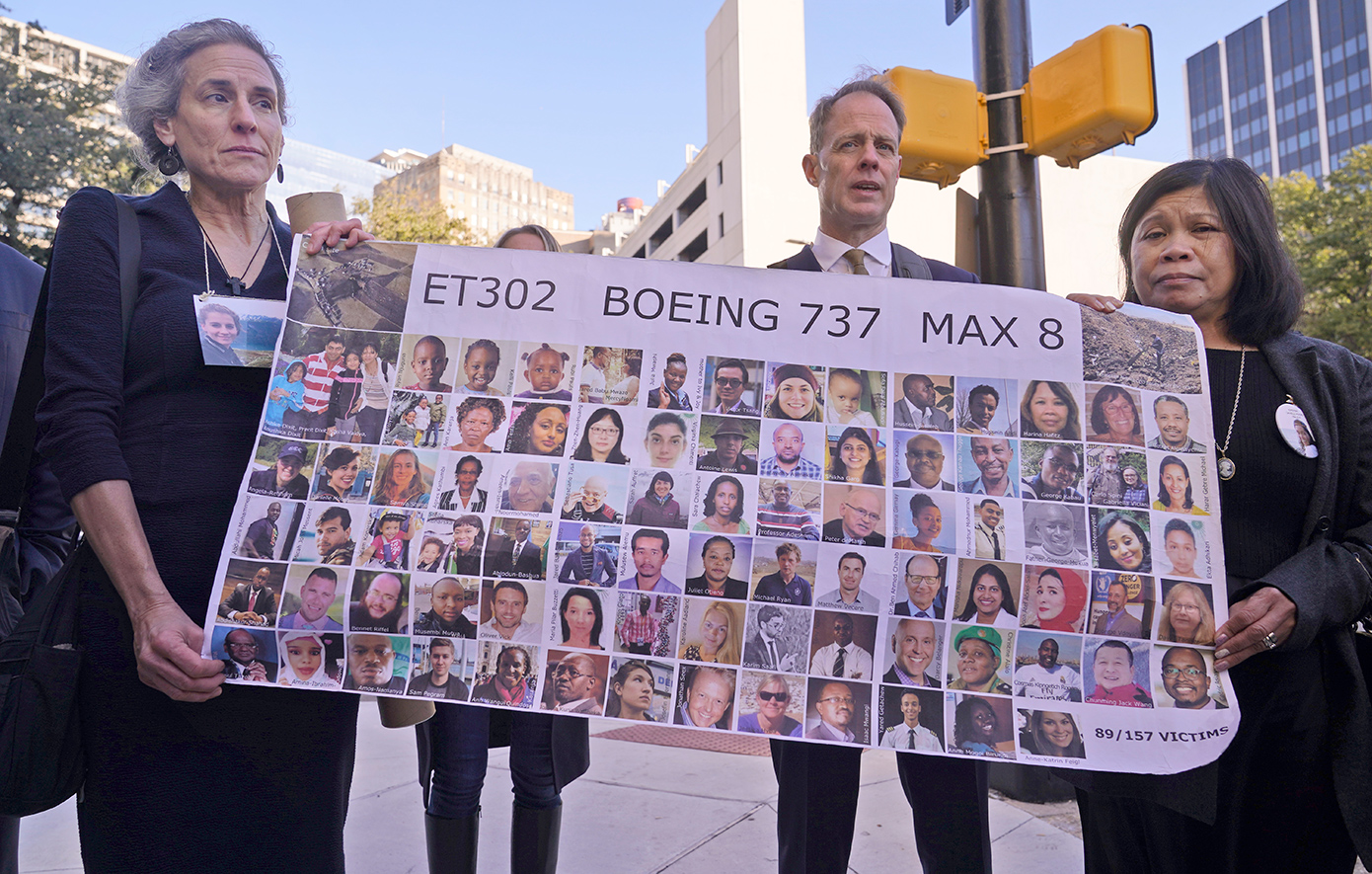 Η Boeing θα καταβάλει το ποσό των 28,45 εκατ. δολαρίων στον χήρο ενός θύματος της συντριβής του 737 MAX της Ethiopian Airlines