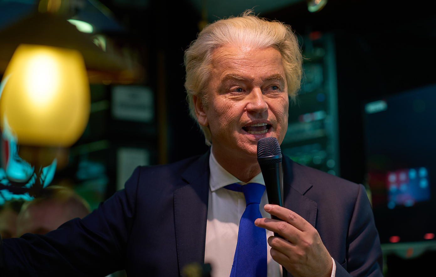 Ολλανδία: Ο ακροδεξιός Γκερτ Βίλντερς παραδέχθηκε την ήττα του στις εκλογές