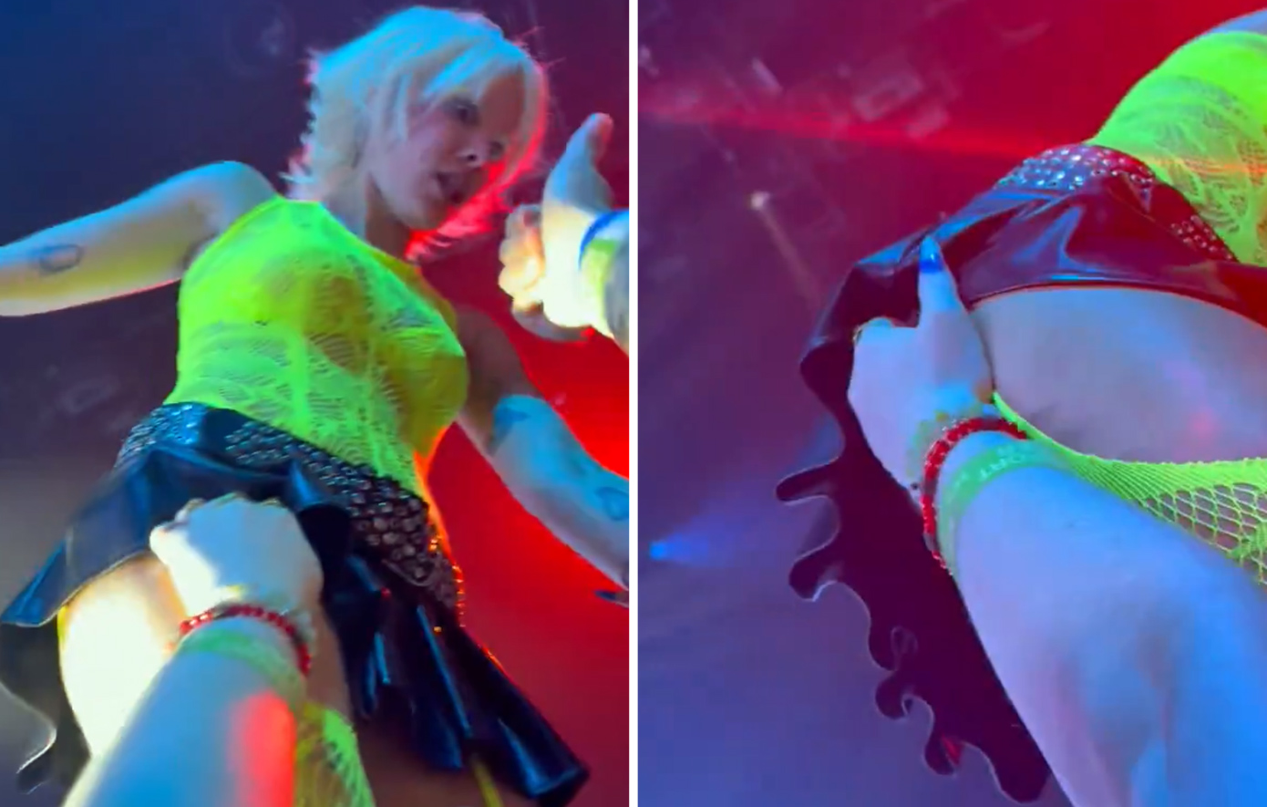 Σεξουαλική παρενόχληση δέχτηκε η Halsey σε συναυλία της: Θαυμάστρια προσπάθησε να της βγάλει τη ζαρτιέρα &#8211; Δείτε το βίντεο