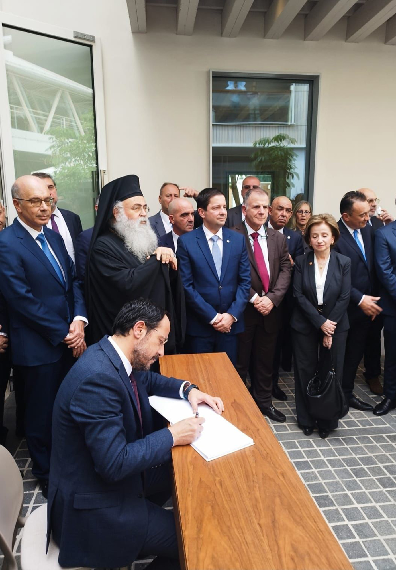 Φωτογραφίες εγκαινίων παραρτήματος Καποδιστριακού στη Λευκωσια