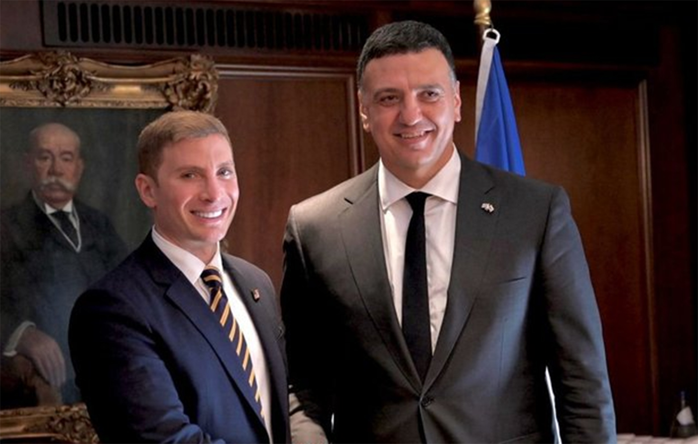 Συνάντηση Κικίλια &#8211; Helberg: Θα συνεργαστούμε με βάση τα κοινά μας συμφέροντα και προς όφελος της μέσης οικογένειας