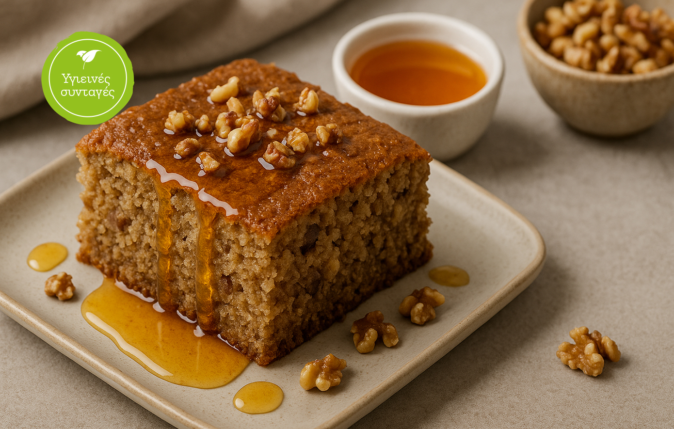 Καρυδόπιτα με μέλι