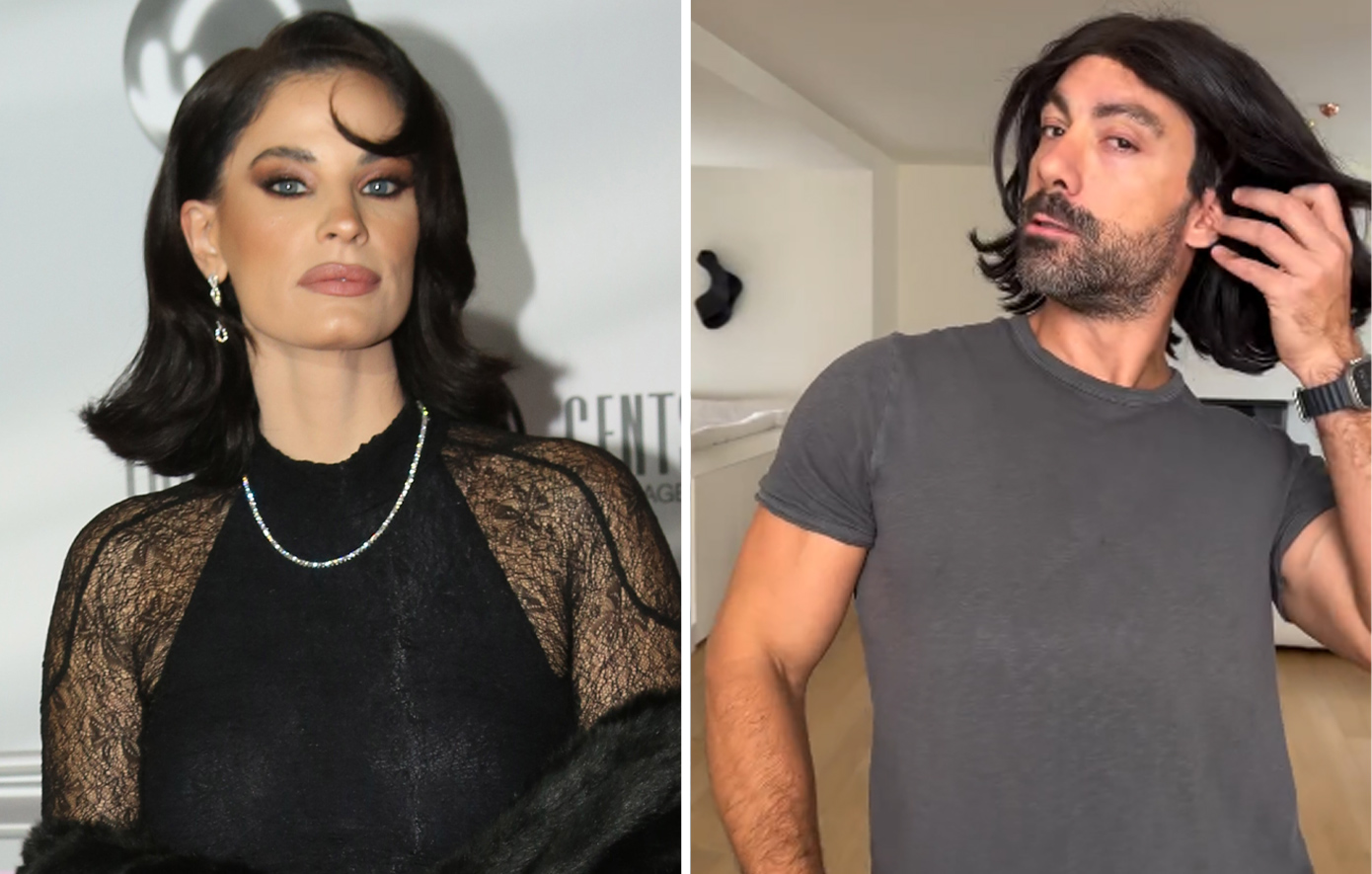 Ο Σάκης Τανιμανίδης «έκλεψε» την περούκα της Χριστίνας Μπόμπα – Ποιος την φόρεσε καλύτερα;