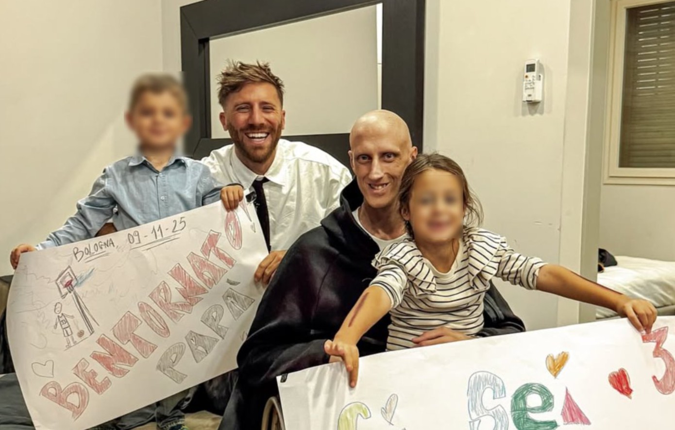 Συγκίνηση για Πολονάρα: Επέστρεψε σπίτι του ο παίκτης της Βίρτους που δίνει μάχη με τη λευχαιμία