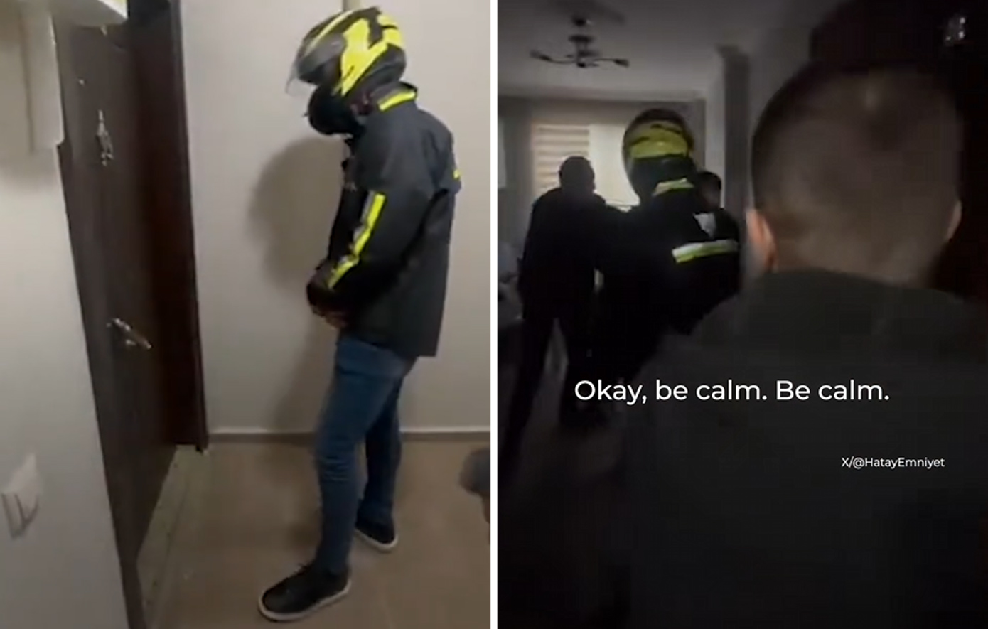 Σκηνές βγαλμένες από ταινία δράσης στην Τουρκία &#8211;  Αστυνομικός μεταμφιέστηκε σε διανομέα φαγητού για να πιάσει καταζητούμενο