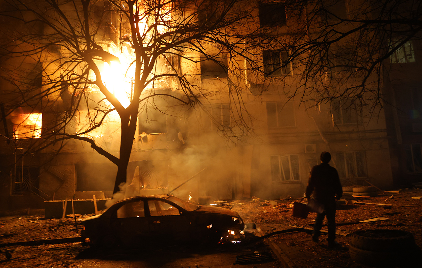 Νεκροί και δεκάδες τραυματίες στην Ουκρανία από ρωσική επίθεση στη διάρκεια της νύκτας